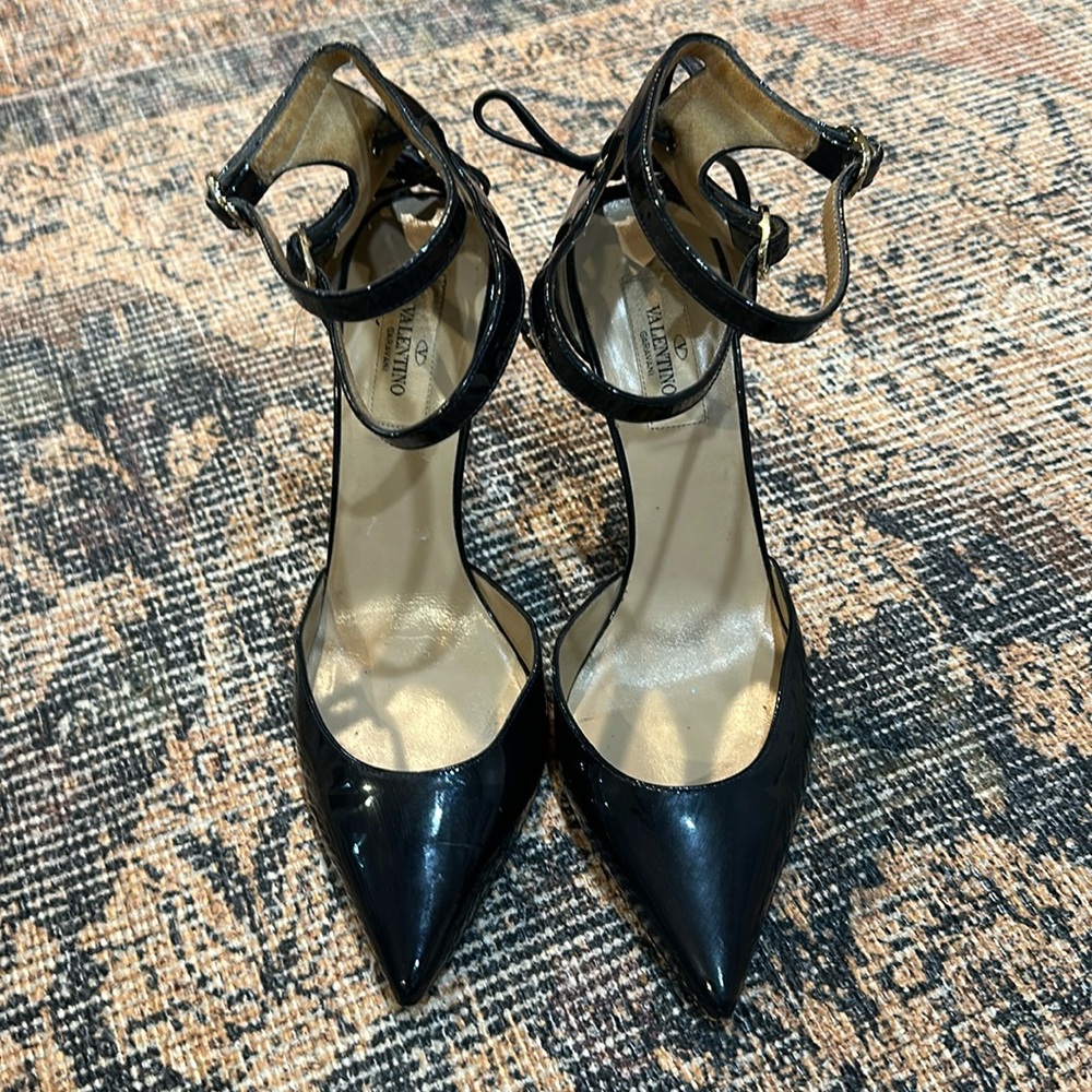 Valentino Wrap Ankle Pumps